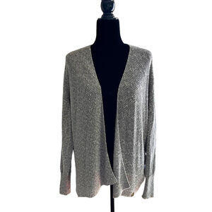 Roots Textured Open Front Cardigan-Size Small
